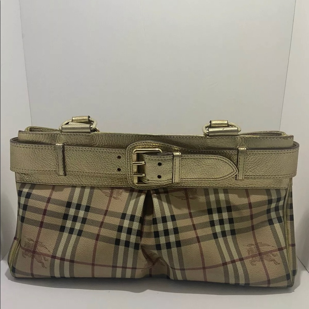 Burberry beaton satchel authentic excellent condition